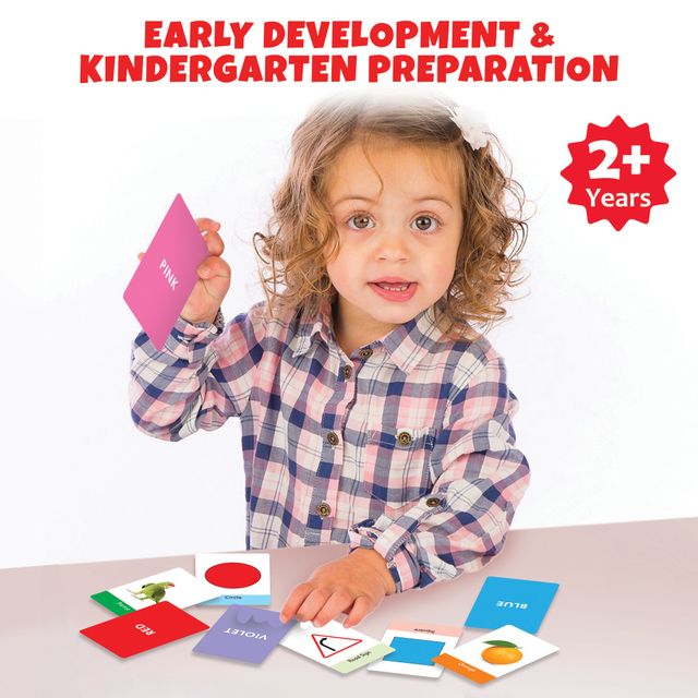 My First Shapes And Colours Flash Cards For Kids (36 Cards) - Fun Learning Game - Lb20