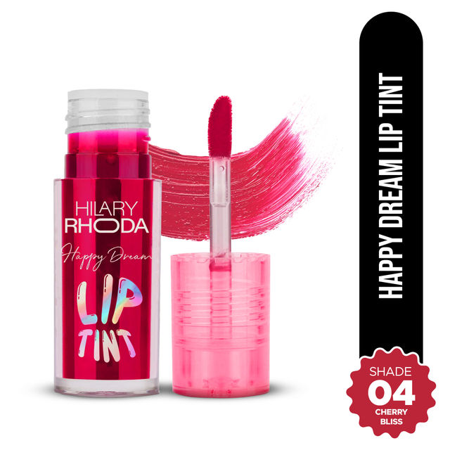 Hilary Rhoda Happy Dream Lip Tint | Infused with Hyaluronic Acid | Cherry Bliss - Shade 04