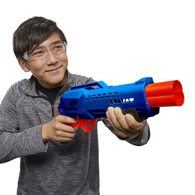 Nerf Alpha Strike Mission Ops Set | 4 Blasters | 25 Nerf Elite Darts | Toy Gun