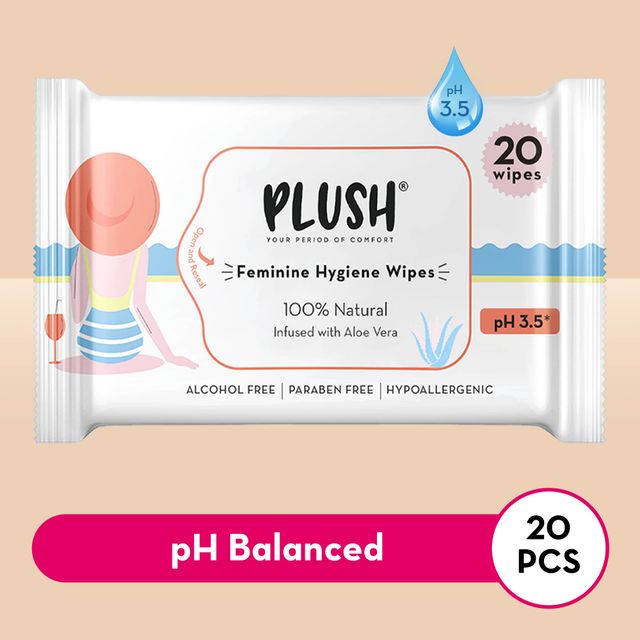 Plush All Natural Intimate Wipes