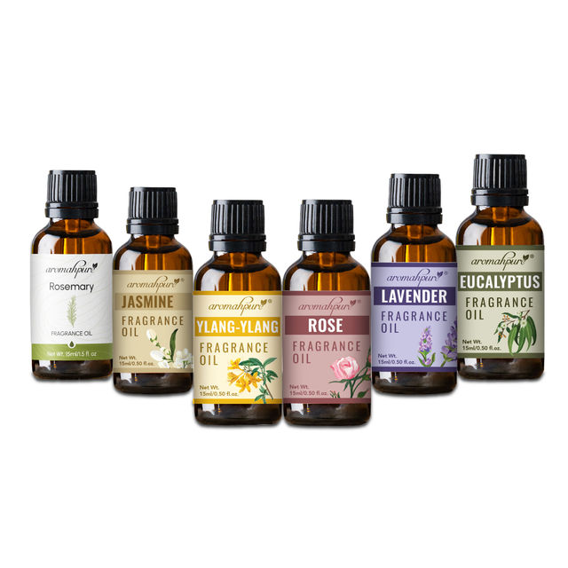 Aromahpure Fragrance Oil - Floral Series | Set of 6 | Aroma Oil for Home Fragrance
