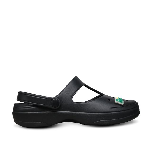 Asian Women's Clogs | Indigo-07 | Black - UK 6