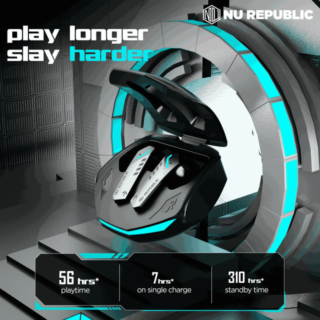 Nu Republic Cyberstud X8 TWS Earbuds (Silver)