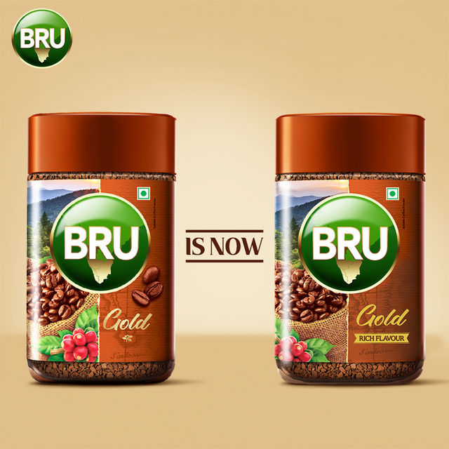 Bru Gold Premium Freeze Dried Arabica and Robusta Instant Coffee