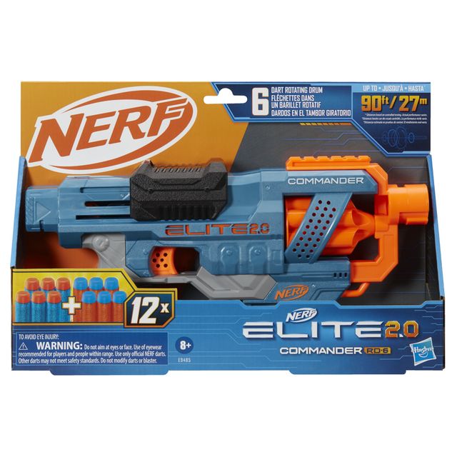 Hasbro Nerf Elite 2.0 Commander RD-6 - Ultimate Dart Blasting Adventure