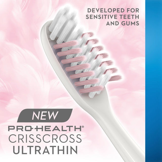 Oral-B Crisscross Sensitive Ultrathin Manual Adults Toothbrush