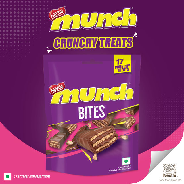 Nestle Munch Choco Coated Wafer Bar - Sharebag