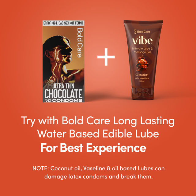 Bold Care Ultra Thin Chocolate Flavoured Condoms