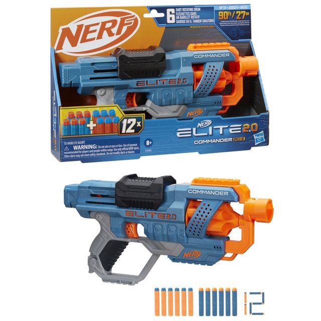 Hasbro Nerf Elite 2.0 Commander RD-6 - Ultimate Dart Blasting Adventure