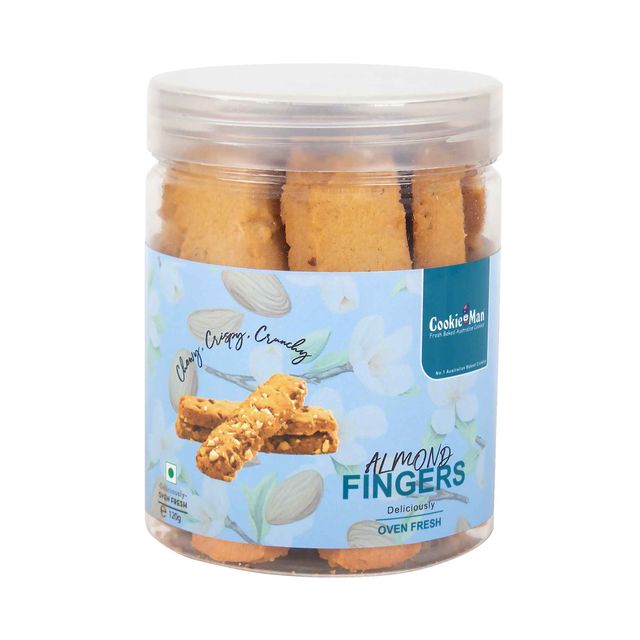 CookieMan Premium Almond Dry Fruit Biscuits | Trans Fat-free