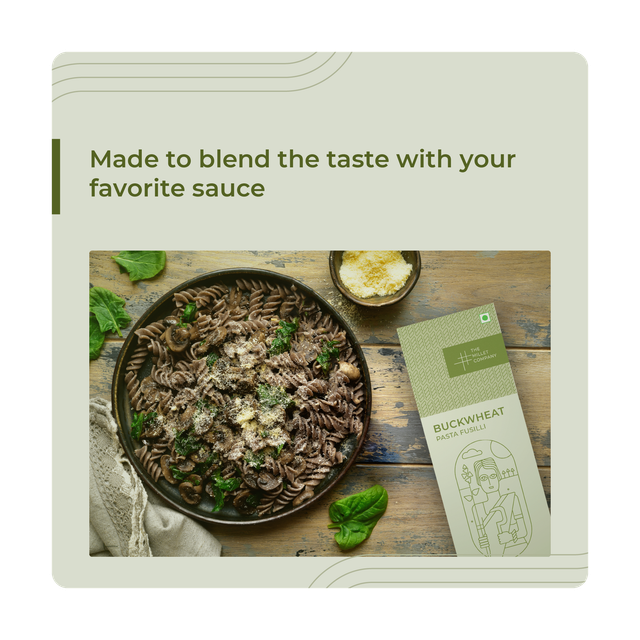 The Millet Company Buckwheat Pasta