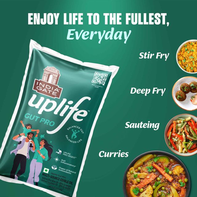 India Gate Uplife Gut Pro Edible Oil