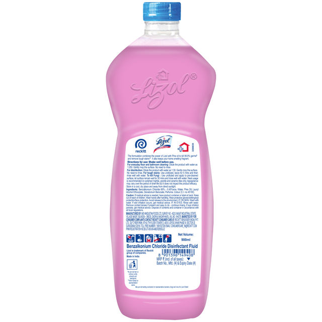 Lizol Shakti Rose Fresh Disinfectant Floor Cleaner