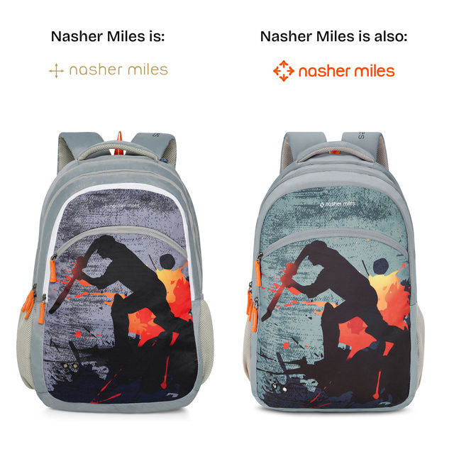Buy Nasher Miles Cricket Backpack- Unisex- 3 Compartment Casual