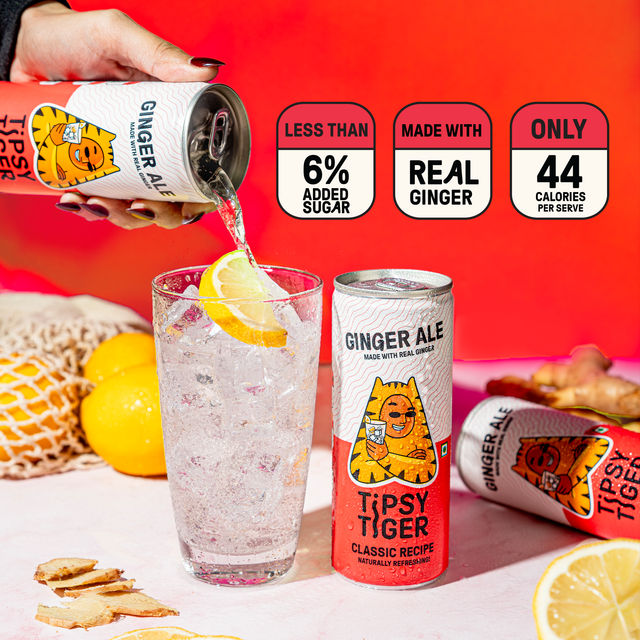 Tipsy Tiger Ginger Ale