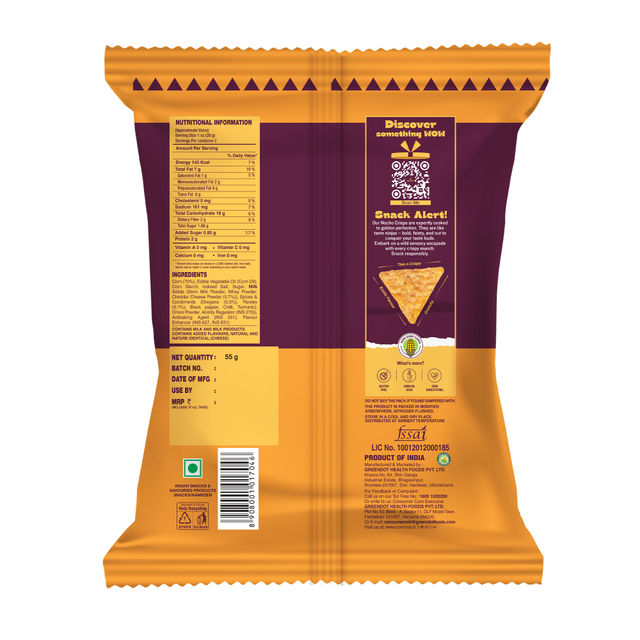 Cornitos Nacho Chips - Cheese And Herbs 55 g Combo