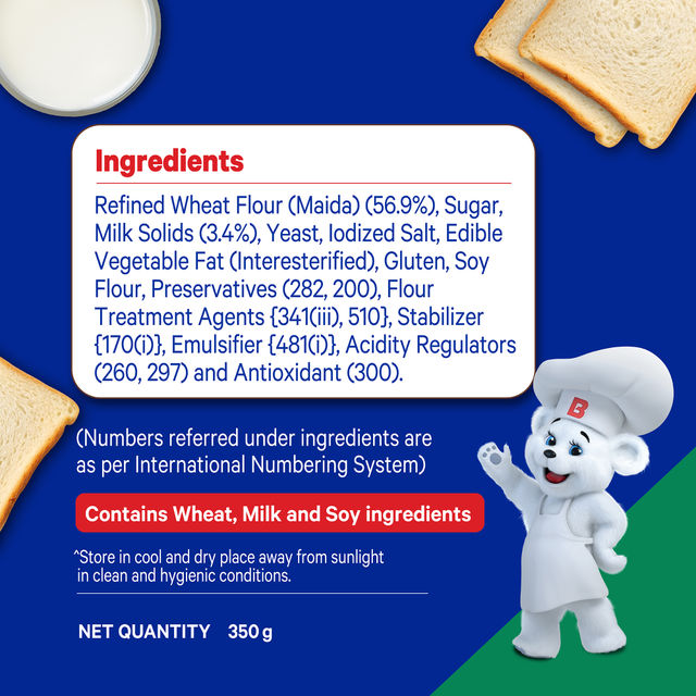 Modern Milk Plus Bread 350 g Combo