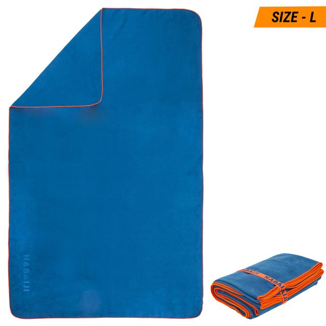 Nabaiji By Decathlon | Microfiber Quickdry Towel L 80x130cm - Petrol Blue