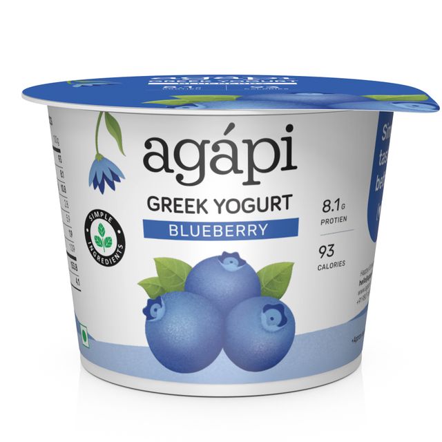 Agapi Blueberry Protein Greek Yogurt