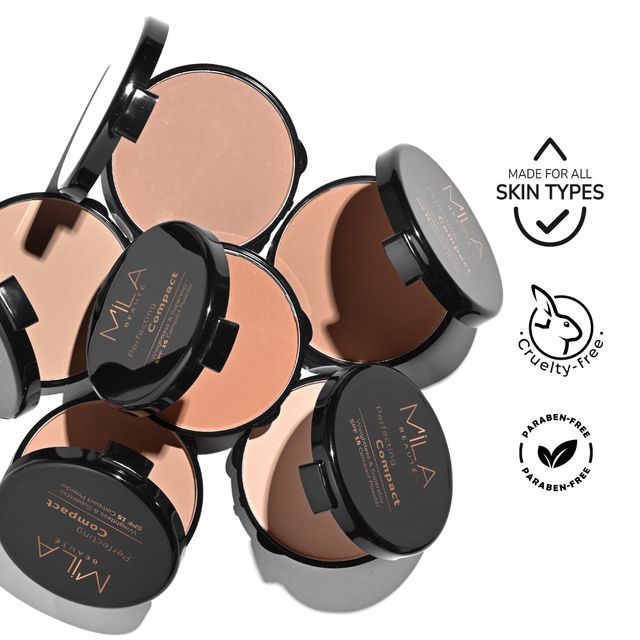 Mila Beaute Superstay Perfecting Compact Powder Spf 15 - 204 Beige