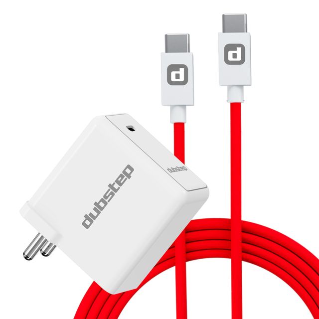 Dubstep All In One 30W 6A Fast Charging Adapter With Cable (Type-C To Type-C)