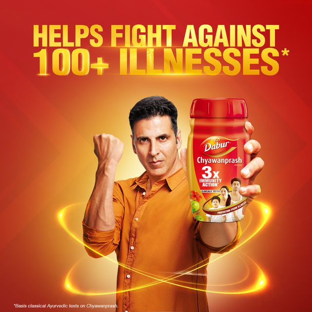 Dabur Chyawanprash Awaleha - 3x Immunity Action with 40+ Ayurvedic Herbs