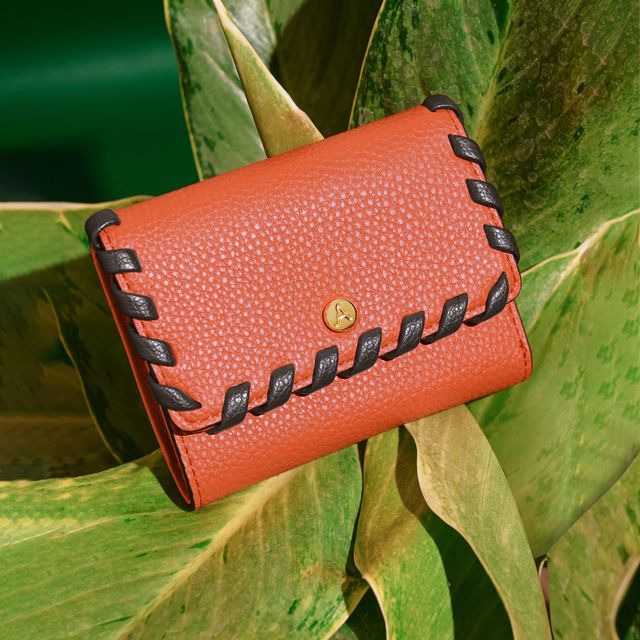 Buy Accessorize London Women's Faux Leather Whipstitch Purse