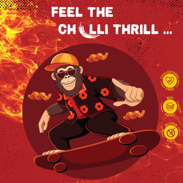 Cornitos Crusties Puffs Fiery Peri Peri Flavour