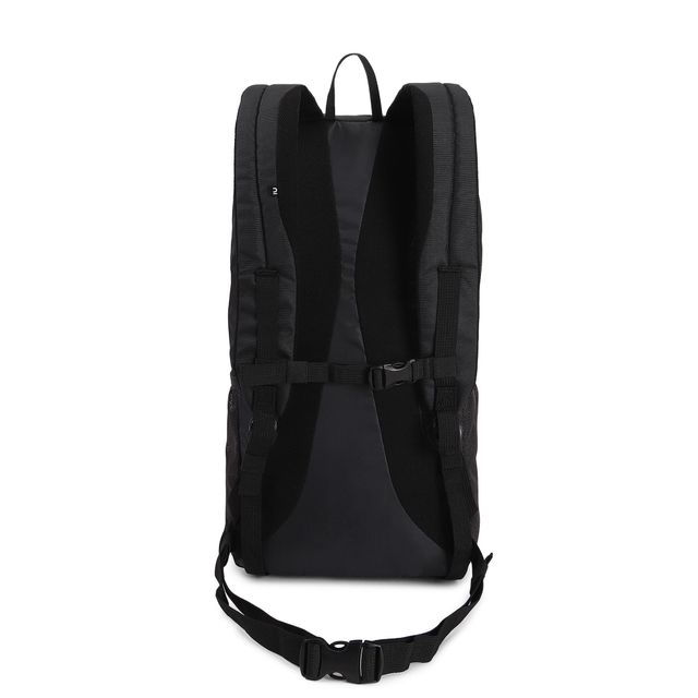 Decathlon Unisex Solid Polyester 20 L Backpack | Black