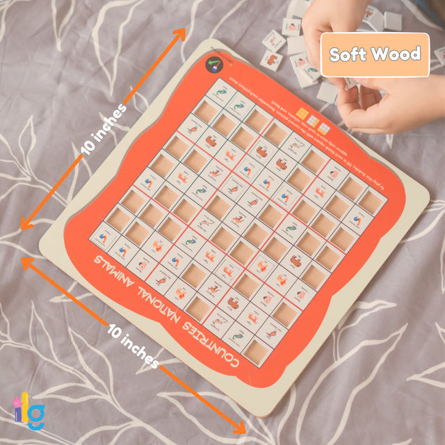 ilearnngrow Countries National Animal Sudoku
