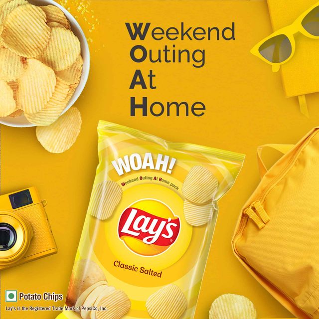 Lay's Classic Salted Potato Chips 67 g Combo