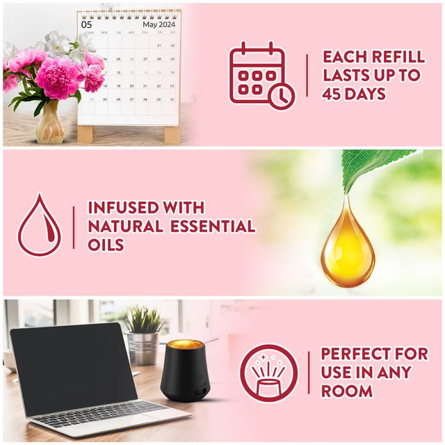 Air Wick Peony & Jasmine Mist Diffuser Kit