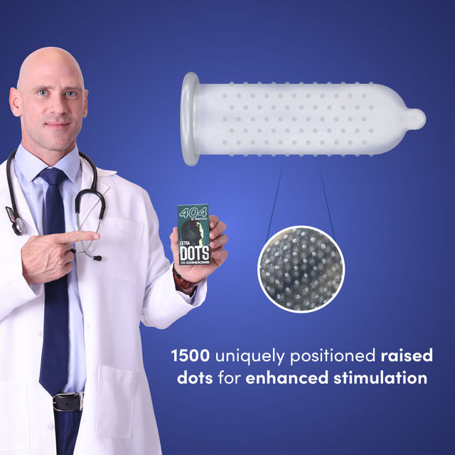Bold Care Extra Dotted Condom - 1500 Raised Dots