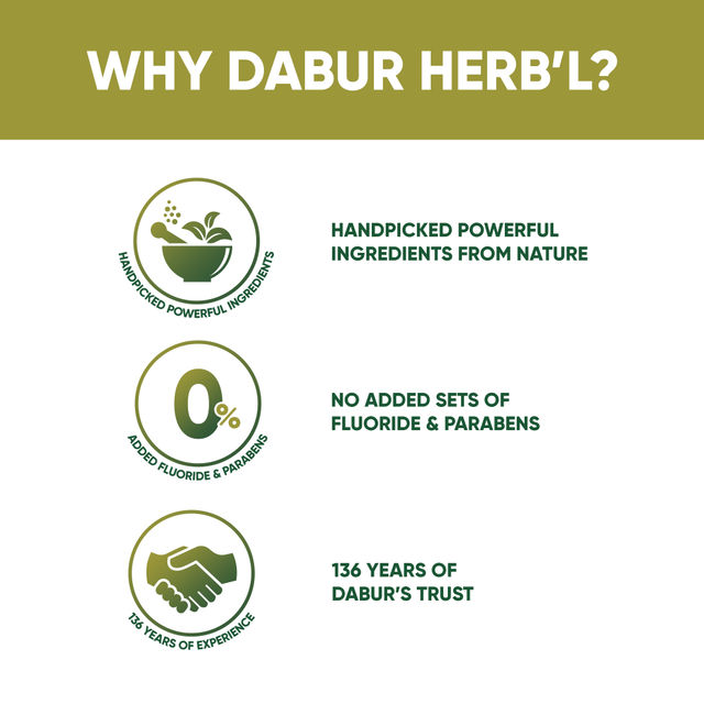 Dabur Herb'l Neem Germ Protection Toothpaste