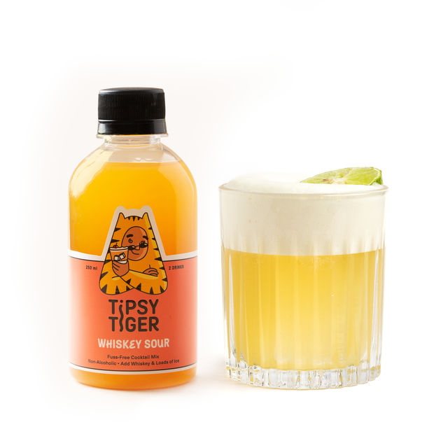 Tipsy Tiger Whiskey Sour Cocktail Mixer