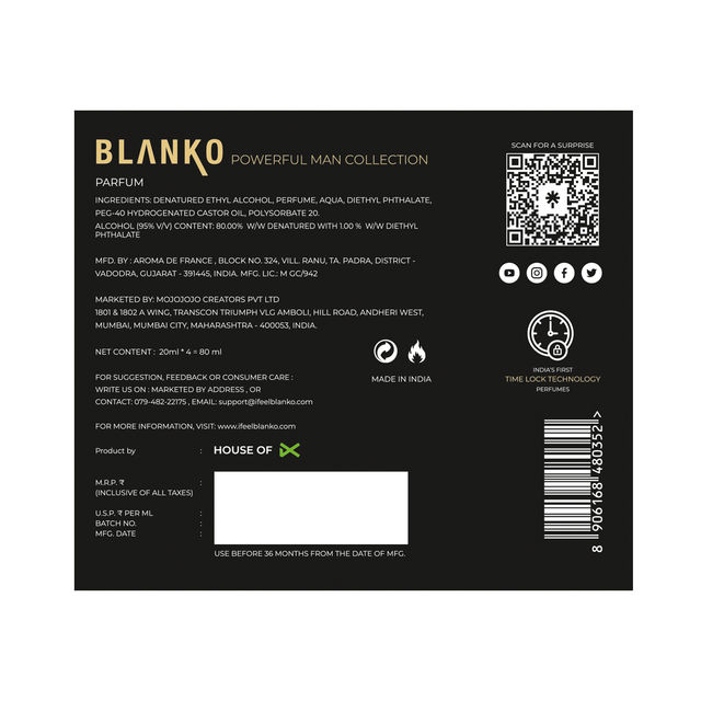 Blanko Powerful Man