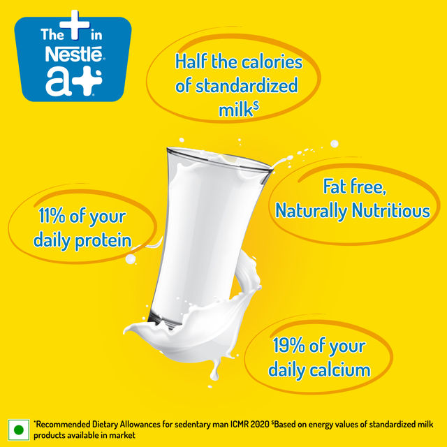 Nestle A+ Slim Milk (Tetra Pack) 1 l X 6 Combo
