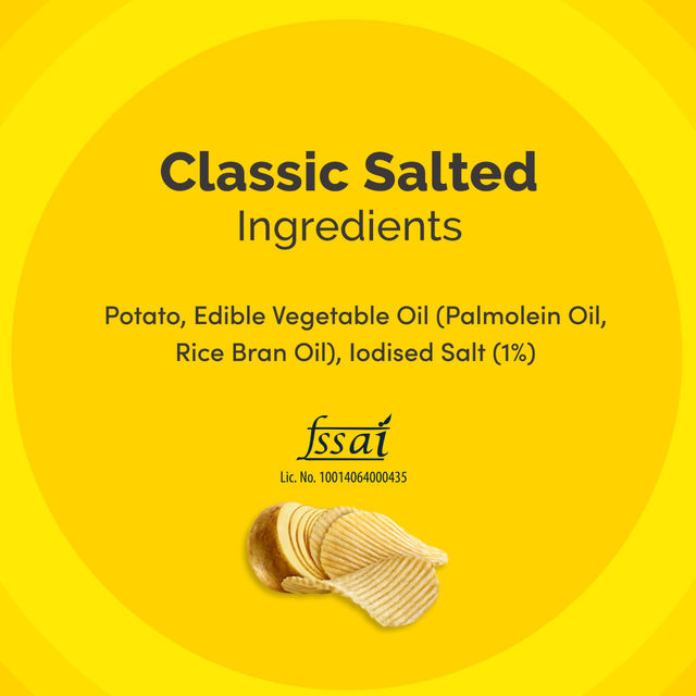 Lay's Classic Salted Potato Chips Packet Combo