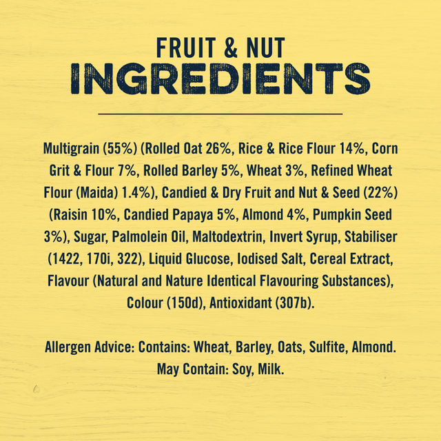 Quaker Oats Fruit And Nut Muesli