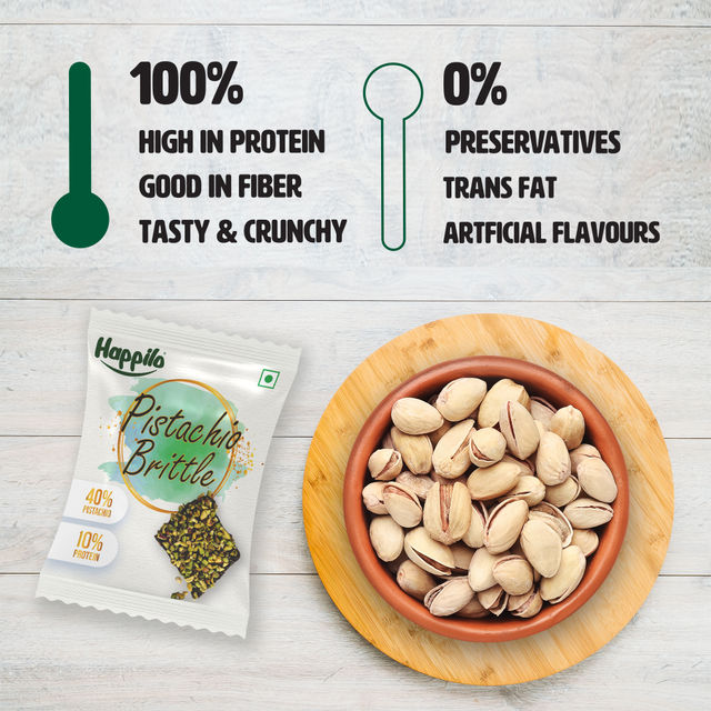 Happilo Premium Pistachios Brittle