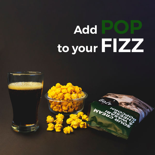 4700BC Popcorn Sour Cream And Wasabi Cheese Pouch
