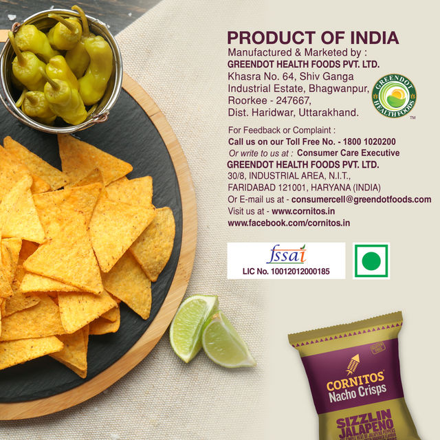 Cornitos Nacho Chips - Sizzlin Jalapeno 55 g Combo