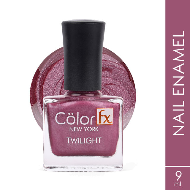 Color Fx Wine Matte Mettalic Nail Polish, Long Lasting Nail Paint, 158