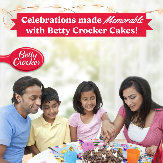 Betty Crocker Triple Chocolate Brownie Instant Cake Mix Powder