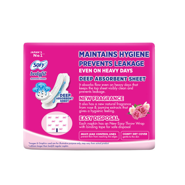 Sofy Bodyfit Sanitary Pads - XL