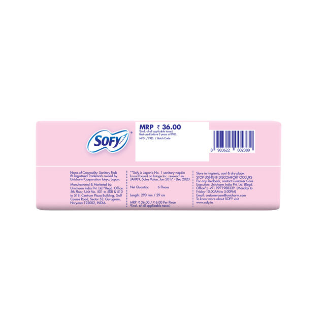 Sofy Bodyfit Sanitary Pads - XL