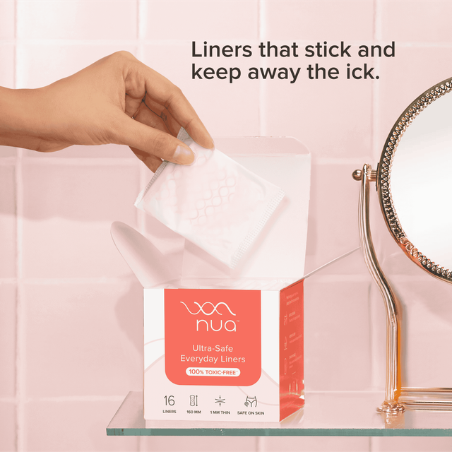 Nua Panty Liners for Daily Use (160mm)