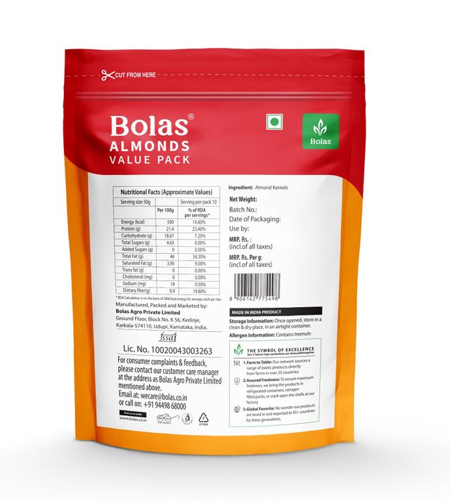Bolas Almonds Value Pack