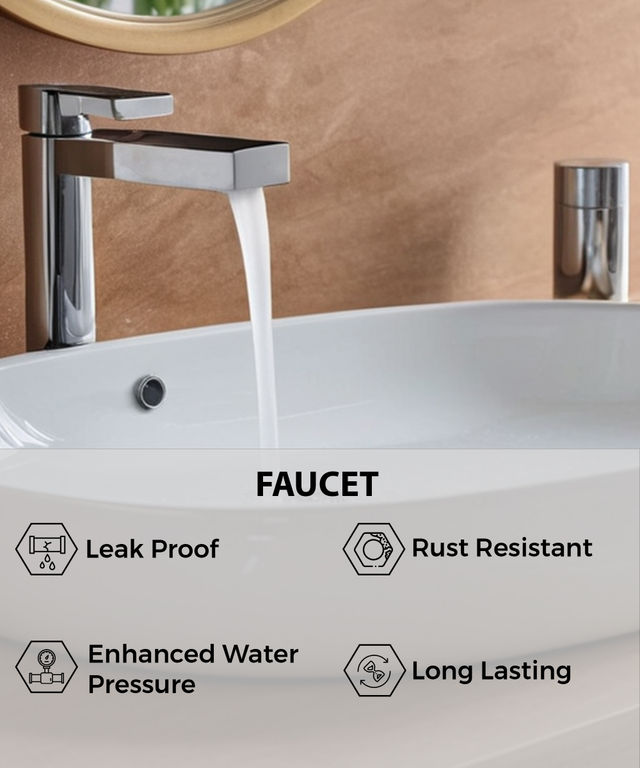 Kamal Flexible Sink Faucet - Flxo Play | With 360 Degree Flexible Silicon Hose and Dual Flow