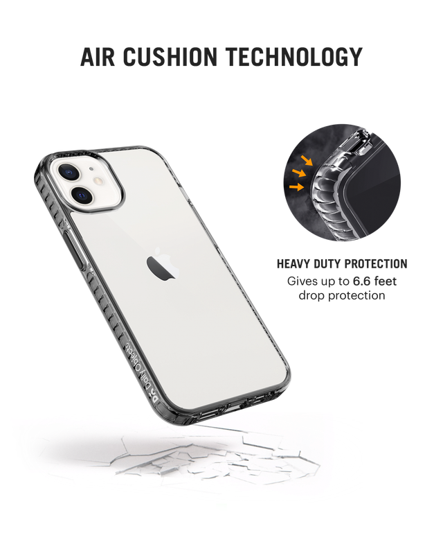 DailyObjects iPhone 12 Stride 2.0 Clear MagSafe Phone Case